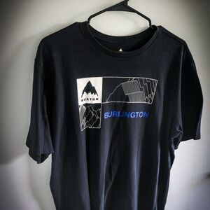 Burton Black Burlington T-Shirt for Men